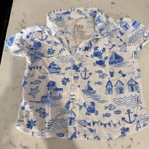 Little Sleepies Play Polo Shirt